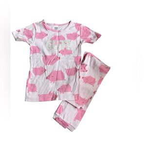 Carter's Pink Piglet Pajama Set